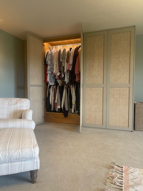 Shaker Rattan Insert Rattan Shaker Doors – AJC Bespoke Carpentry