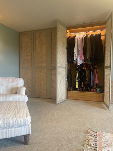 Shaker Rattan Insert Rattan Shaker Doors – AJC Bespoke Carpentry